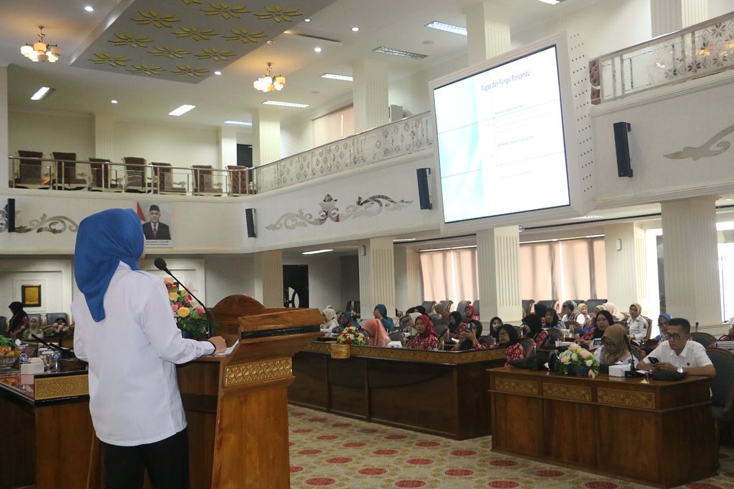 Tim Posyandu Menjadi Narasumber di Kegiatan Workshop